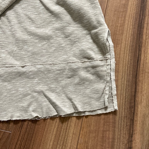 We the Free - Asymmetrical Off Shoulder Long Sleeve Thin Knit Top - Picture 3 of 4